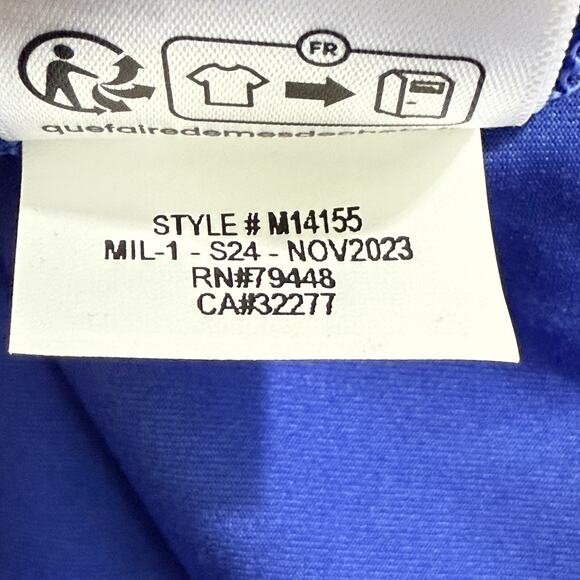 Marmot Wndrdg Graphic T-Shirt Men’s M Trail Blue Logo Outdoor Hiking Tee NWT - Picture 10 of 11